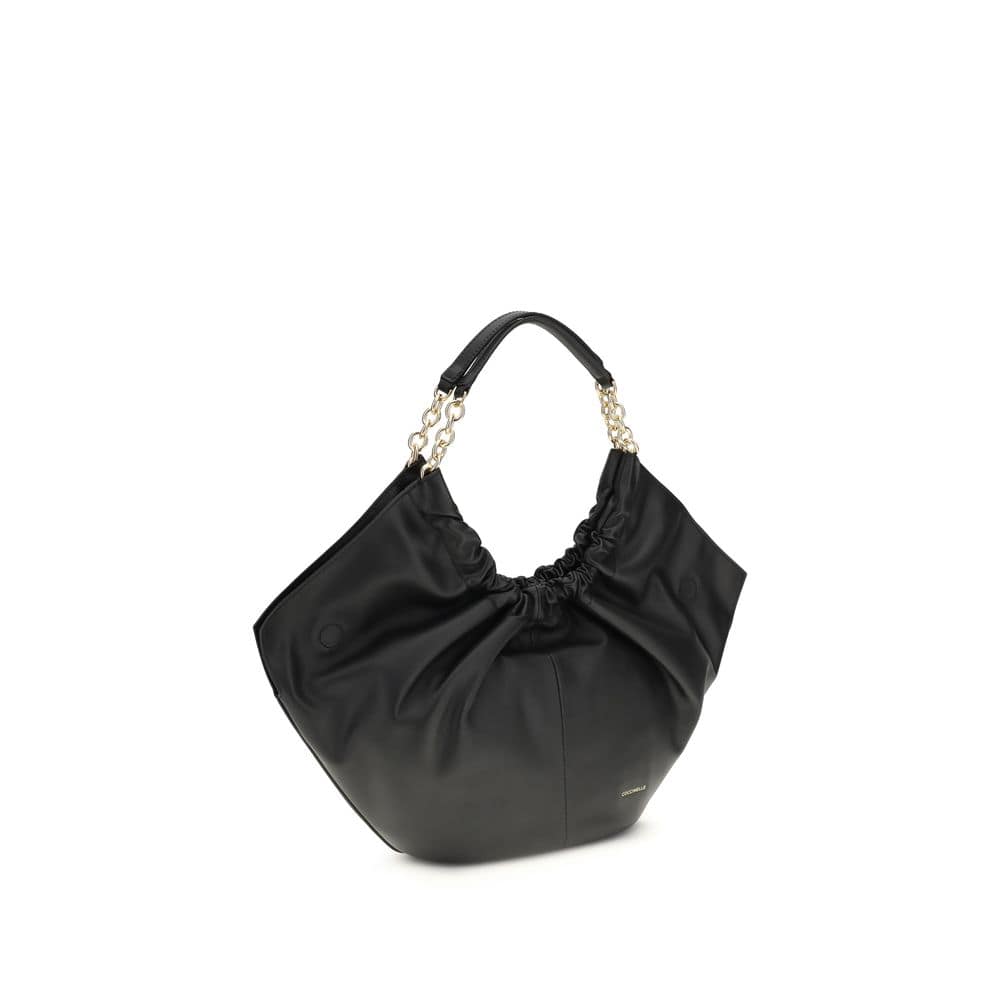 Coccinelle Black Calf Leather Bos Taurus Shoulder Bag - Image 3