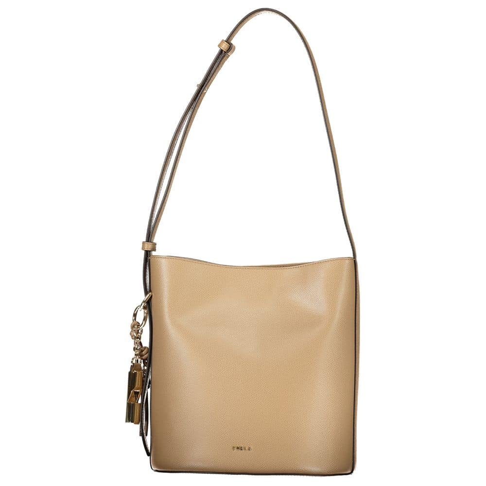 Furla Marrone Leather Woman Bucket Bag - Image 2
