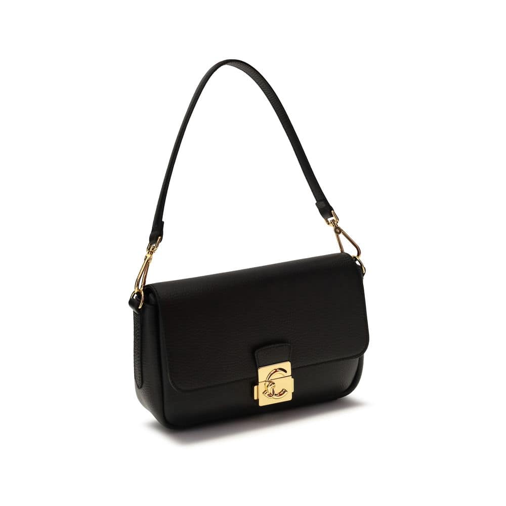 Coccinelle Black Calf Leather Bos Taurus Shoulder Bag - Image 2