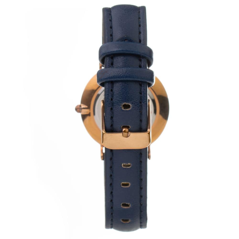 ARABIANS Blue Leather Dress Watch - Image 2