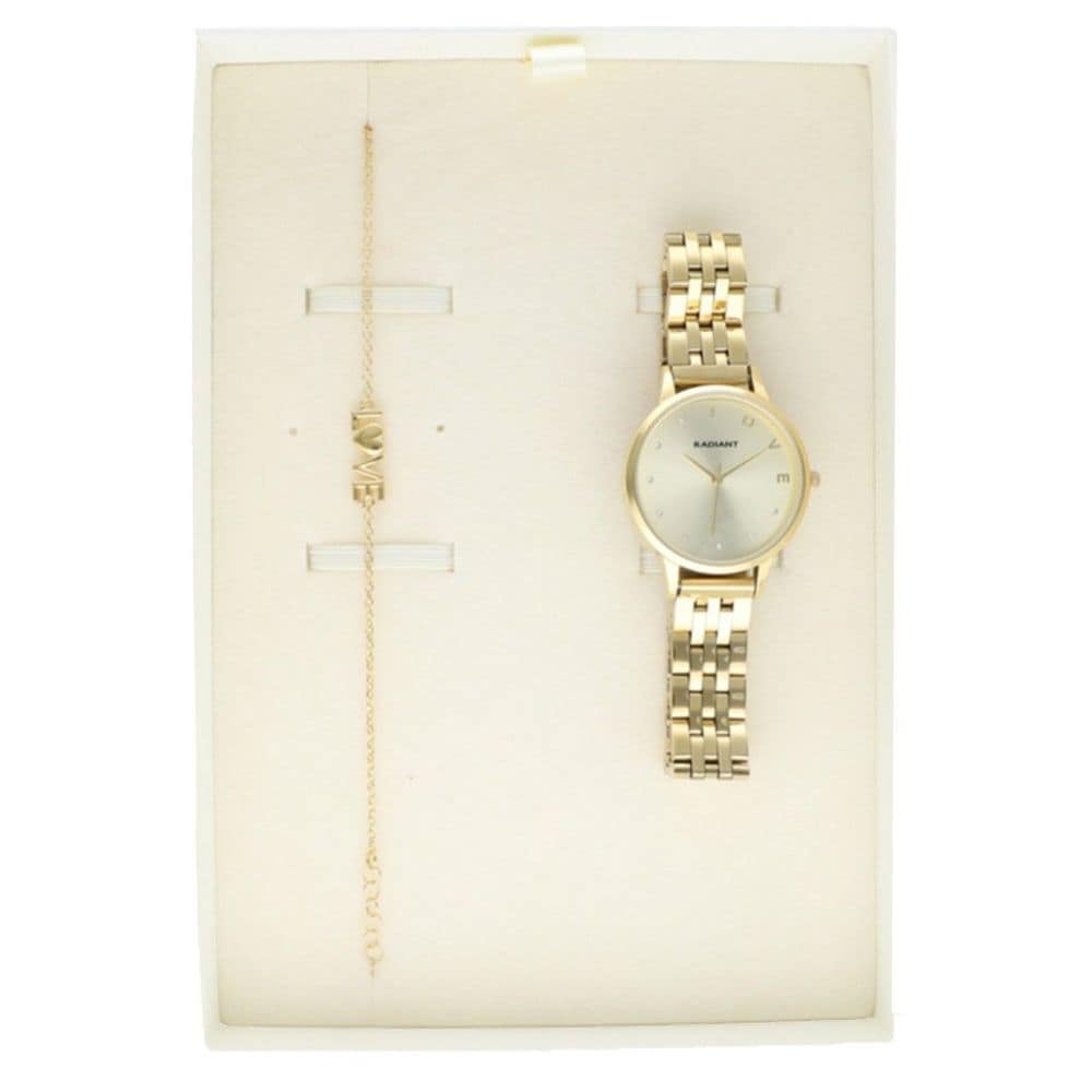 RADIANT Gold Stainless Steel Dress Watch - Image 2