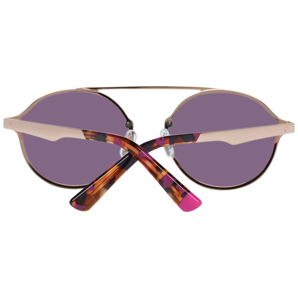 WEB EYEWEAR Gold Metal Sunglasses - Image 3