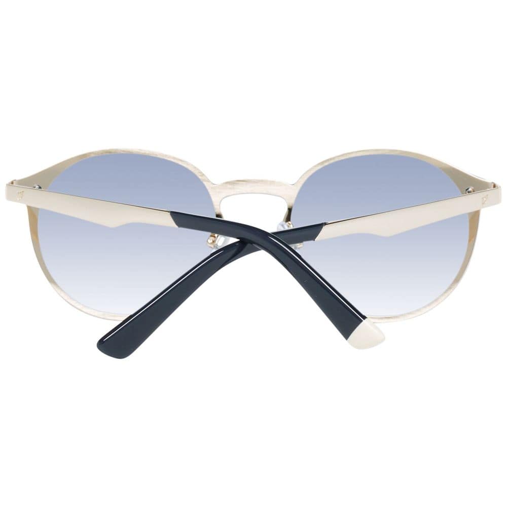 WEB EYEWEAR Rose Gold Metal Sunglasses - Image 3