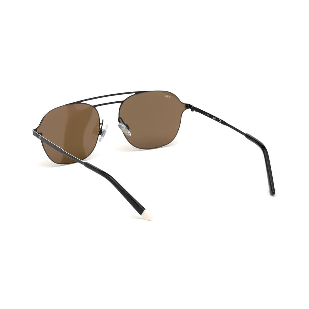WEB EYEWEAR Black Metal Sunglasses - Image 2