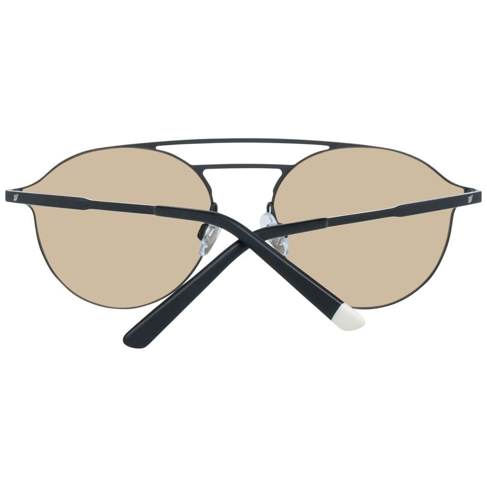 WEB EYEWEAR Black Metal Sunglasses - Image 3
