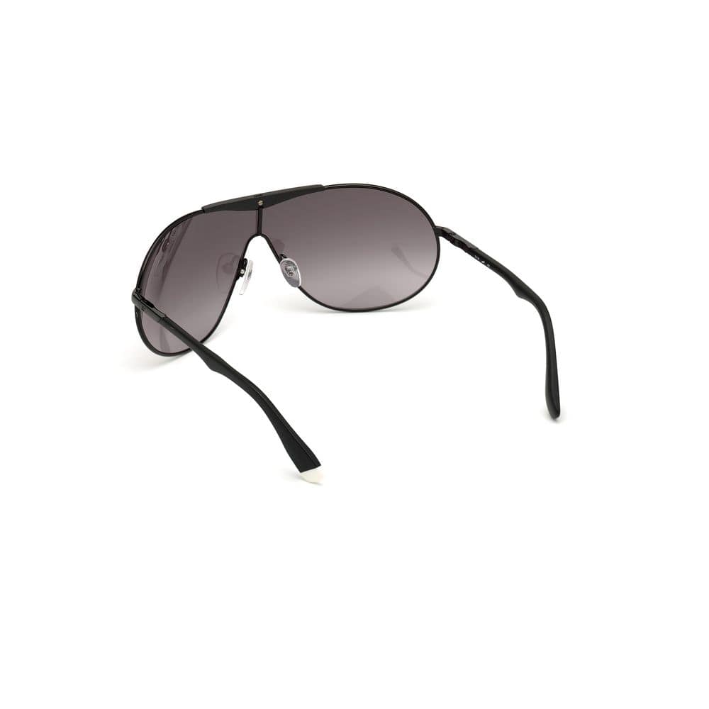 WEB EYEWEAR Black Metal Sunglasses - Image 3