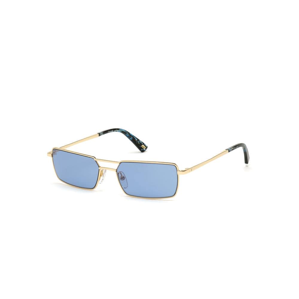 WEB EYEWEAR Gold Metal Sunglasses