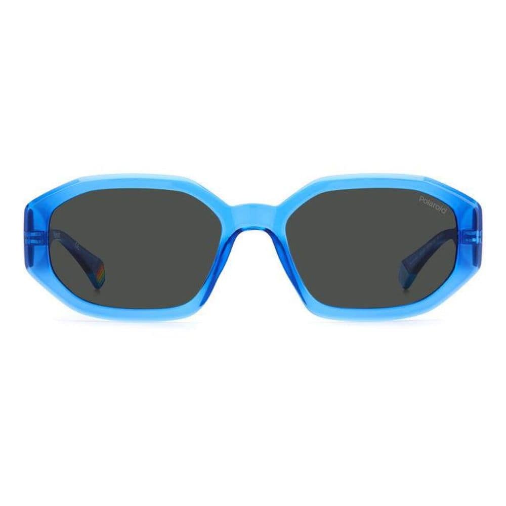 Polaroid Blue Plastic Sunglasses - Image 2