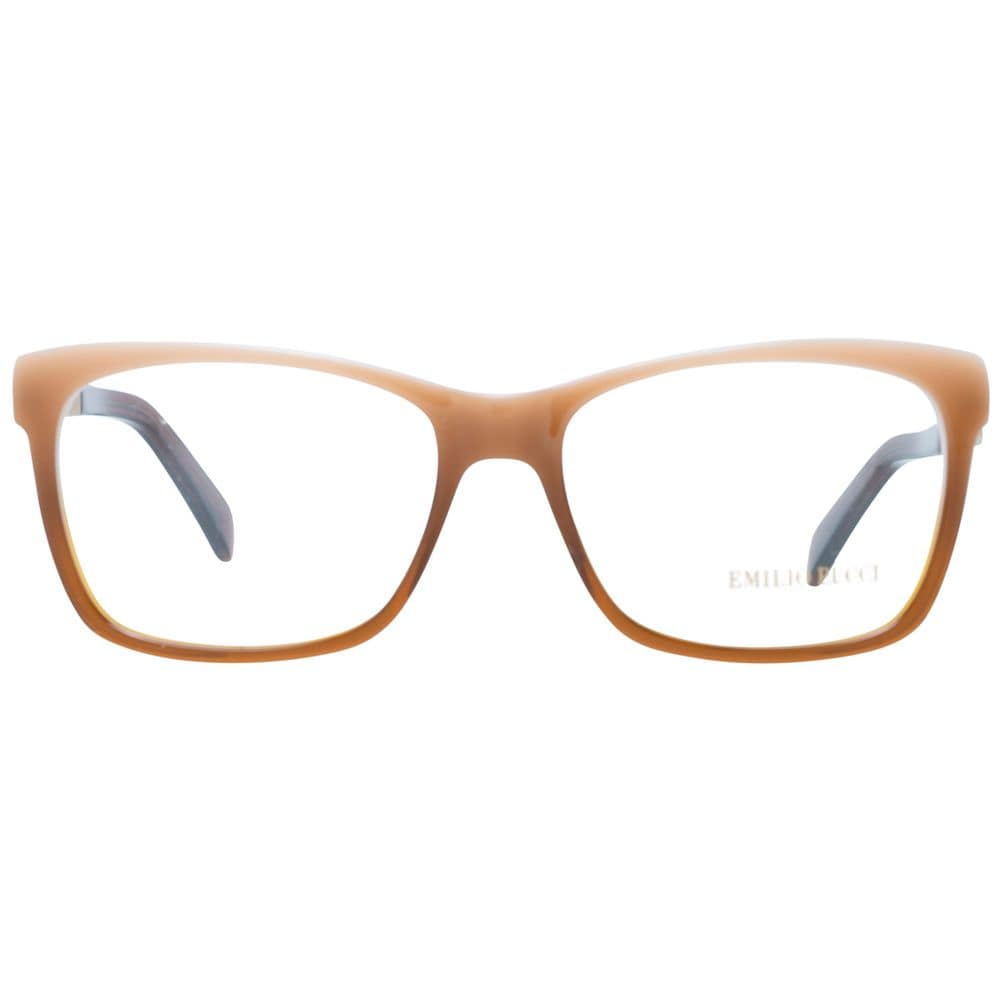 Emilio Pucci Brown Plastic Glasses (Frames) - Image 2