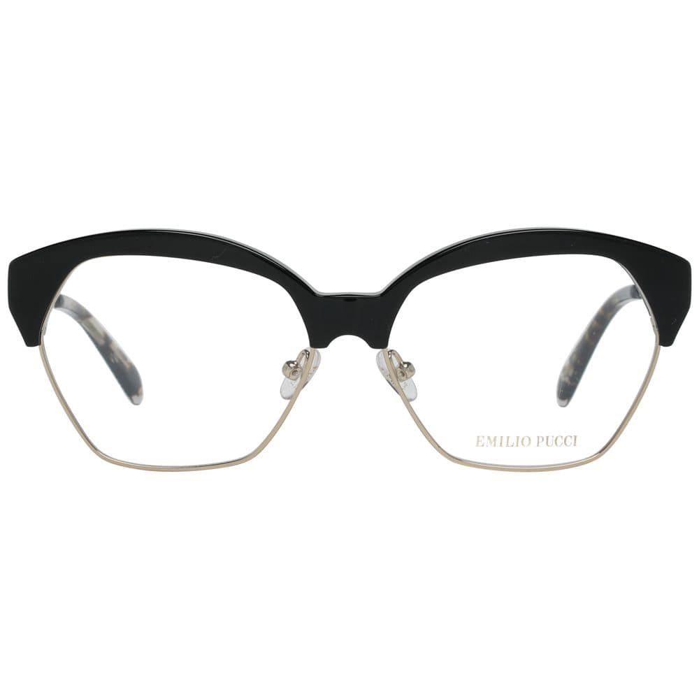 Emilio Pucci Black Metal Glasses (Frames) - Image 2