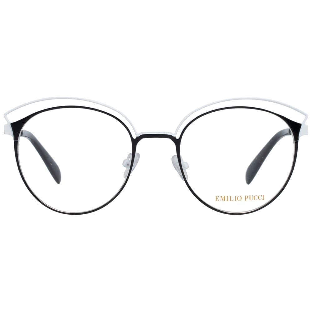 Emilio Pucci Black Metal Glasses (Frames) - Image 2