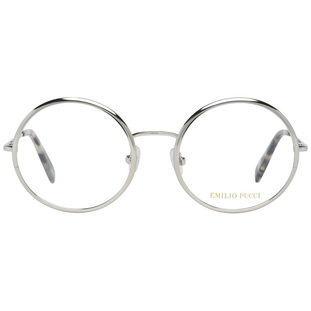 Emilio Pucci Gray Metal Glasses (Frames) - Image 2