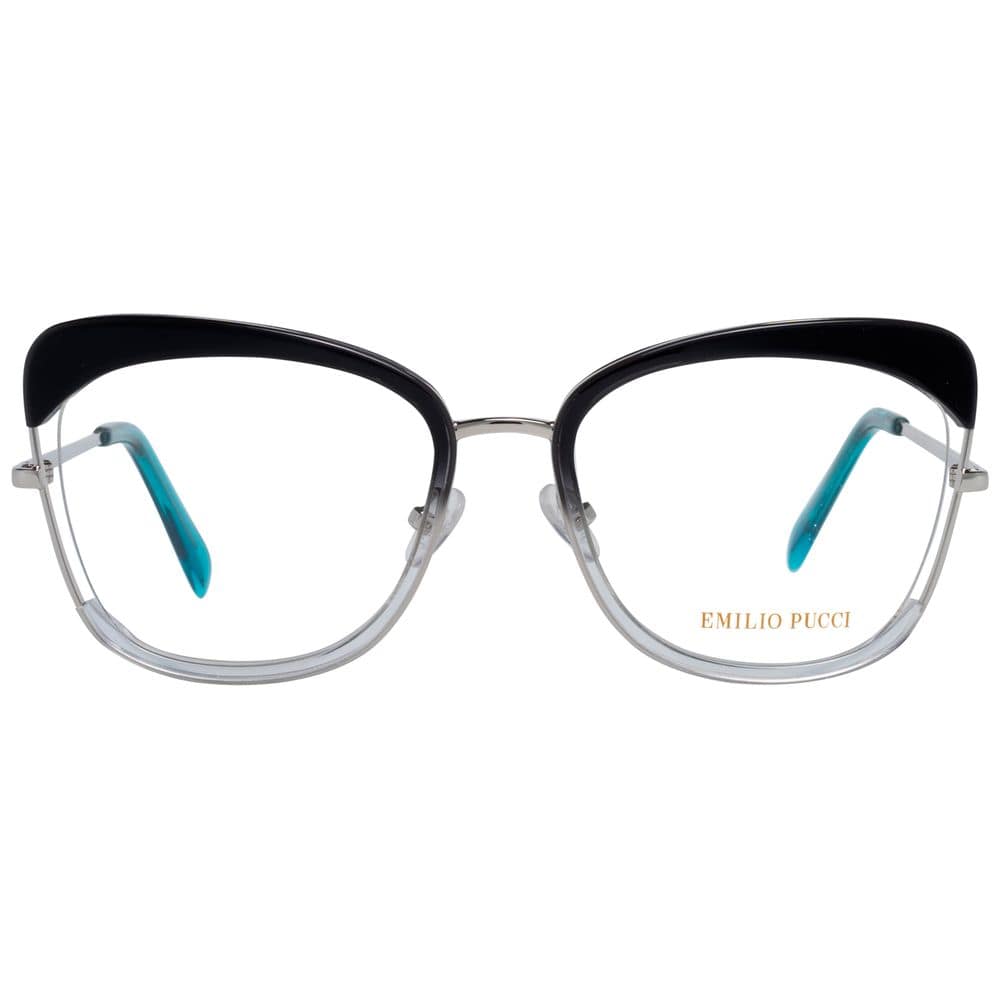 Emilio Pucci Black Metal Glasses (Frames) - Image 2