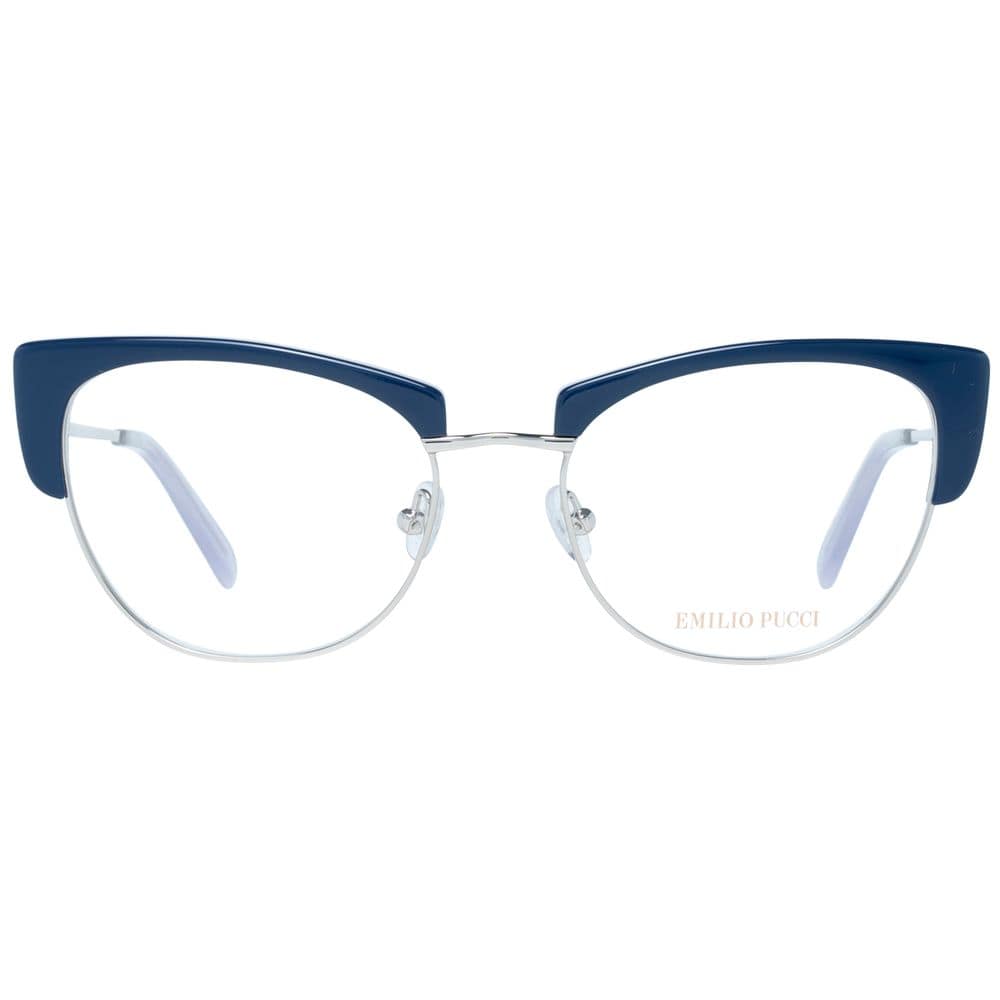 Emilio Pucci Blue Metal Glasses (Frames) - Image 2