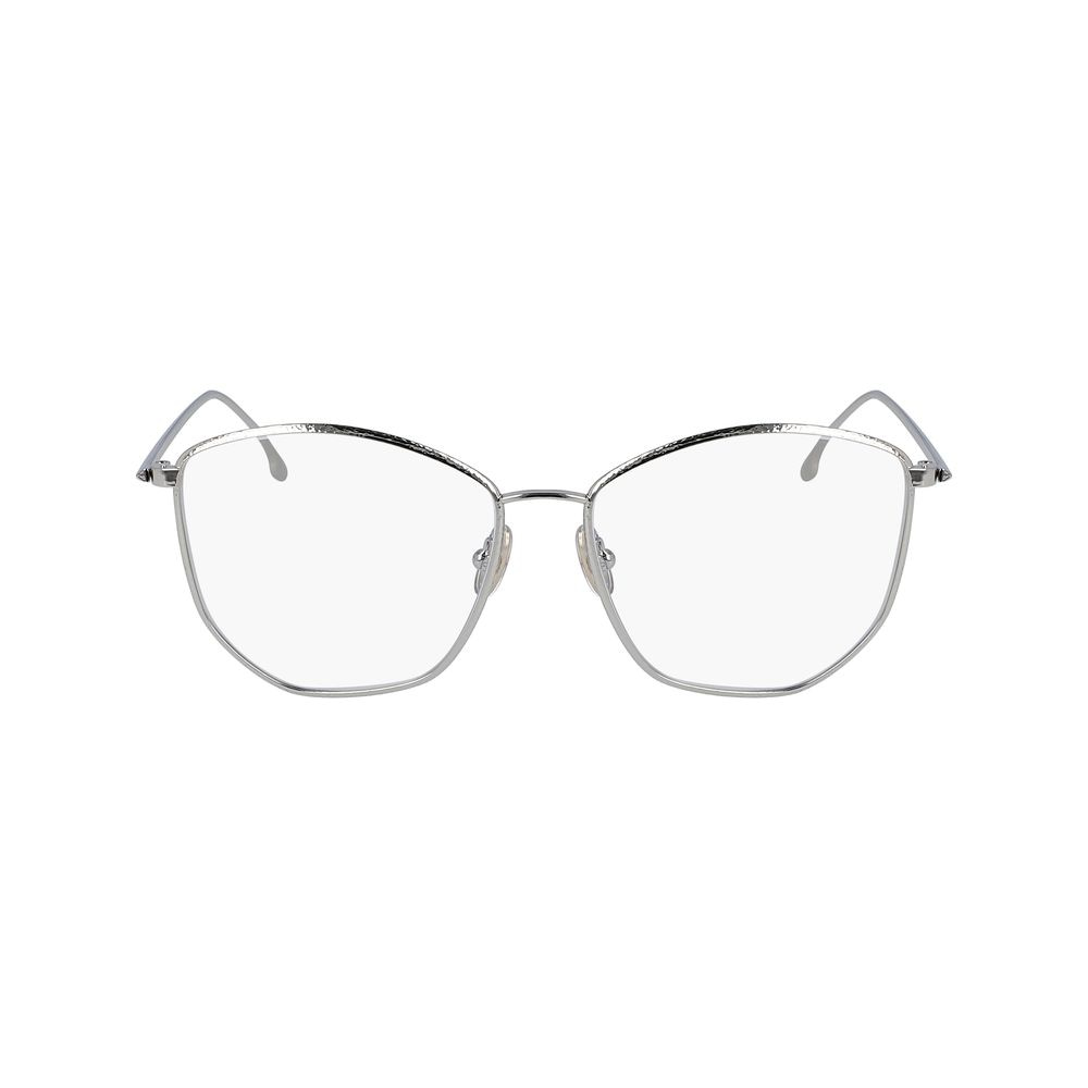 Victoria Beckham Gray Metal Glasses (Frames) - Image 2