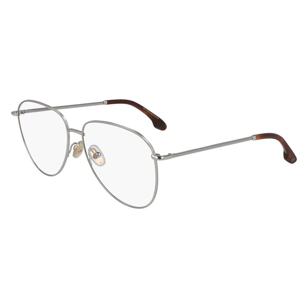 Victoria Beckham Gray Metal Glasses (Frames)
