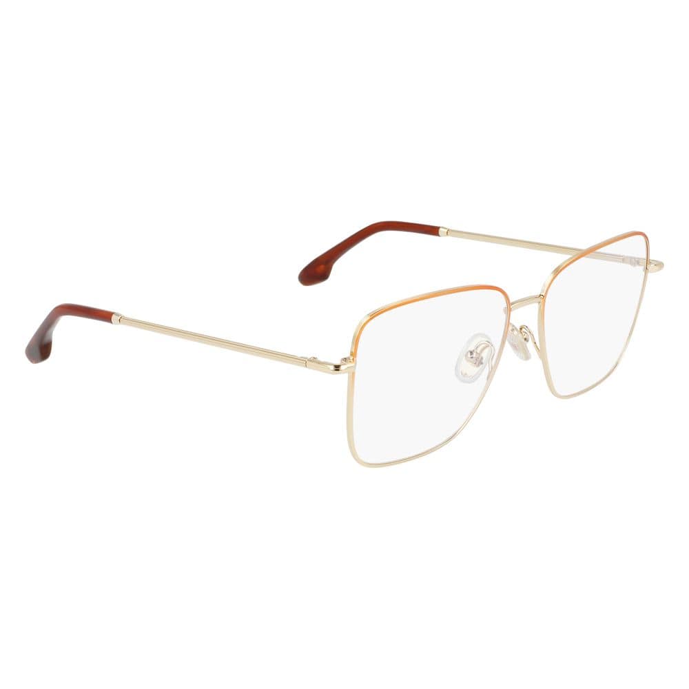 Victoria Beckham Brown Metal Glasses (Frames) - Image 3
