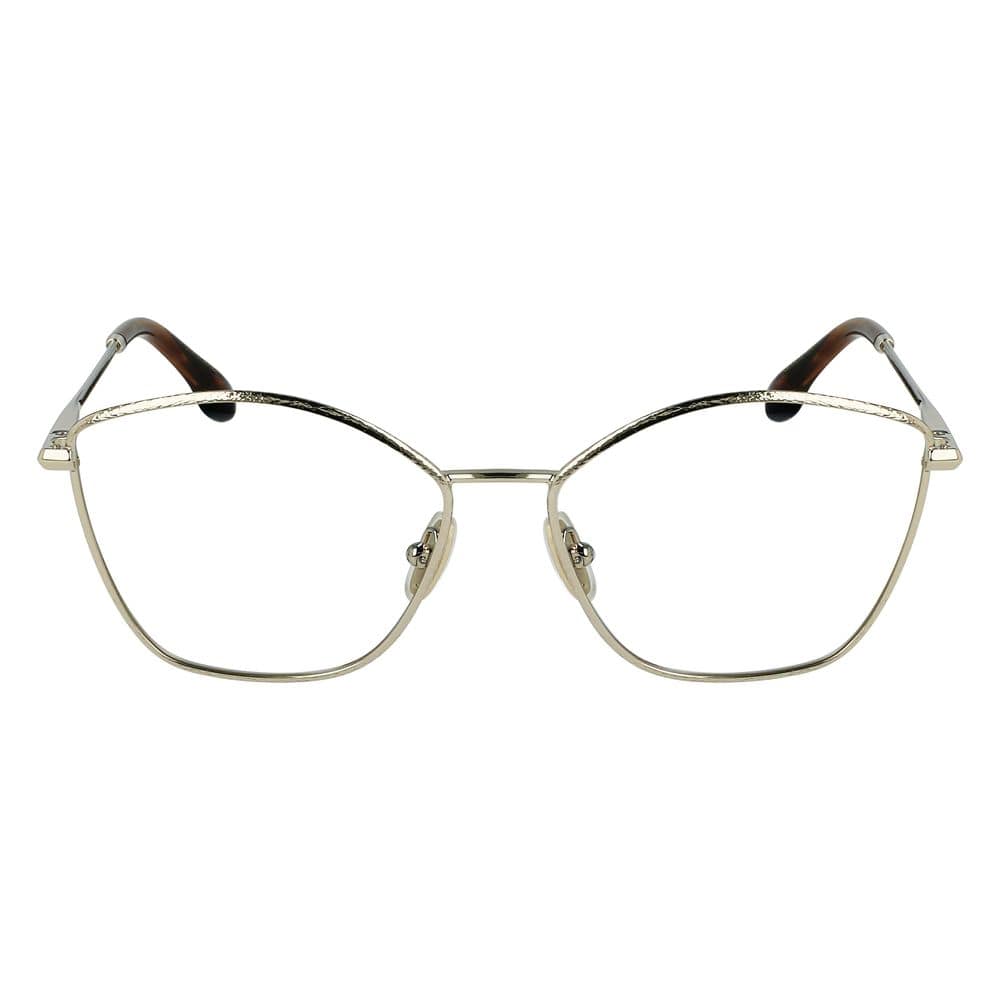 Victoria Beckham Gold Metal Glasses (Frames) - Image 2