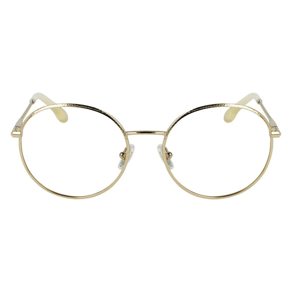 Victoria Beckham Gold Metal Glasses (Frames) - Image 2