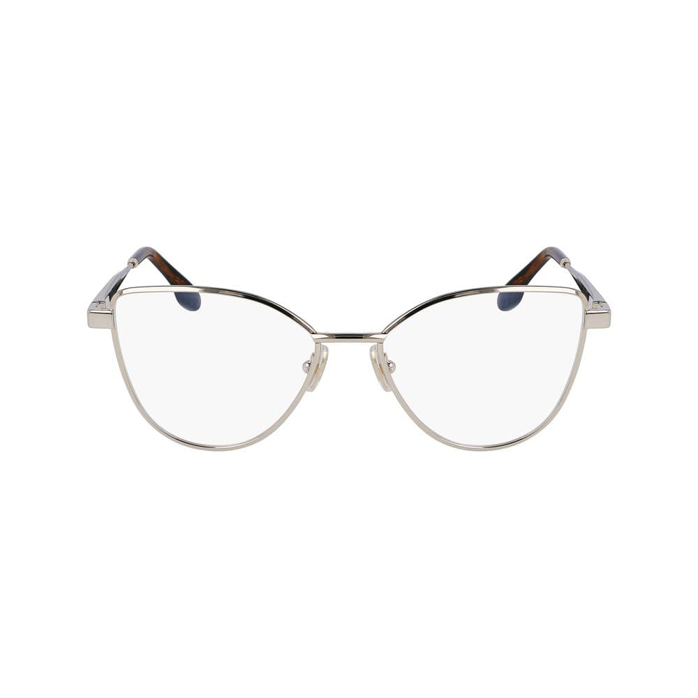 Victoria Beckham Gold Metal Glasses (Frames) - Image 2