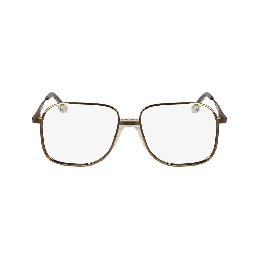 Victoria Beckham Gold Metal Glasses (Frames) - Image 2