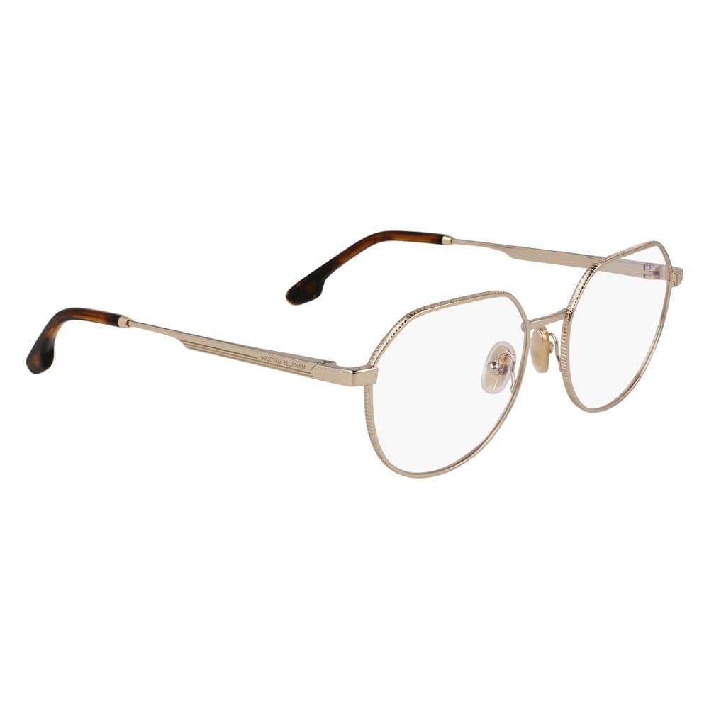 Victoria Beckham Gold Metal Glasses (Frames) - Image 3