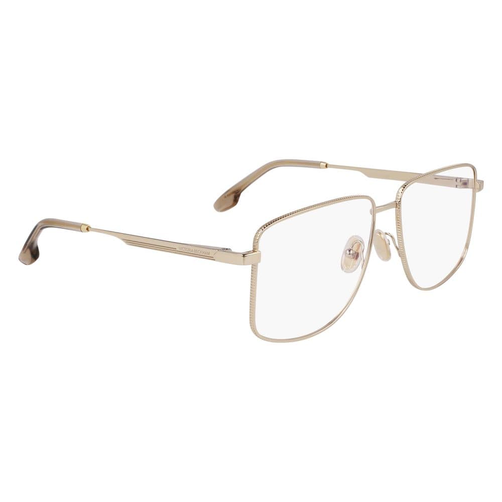 Victoria Beckham Gold Metal Glasses (Frames) - Image 3