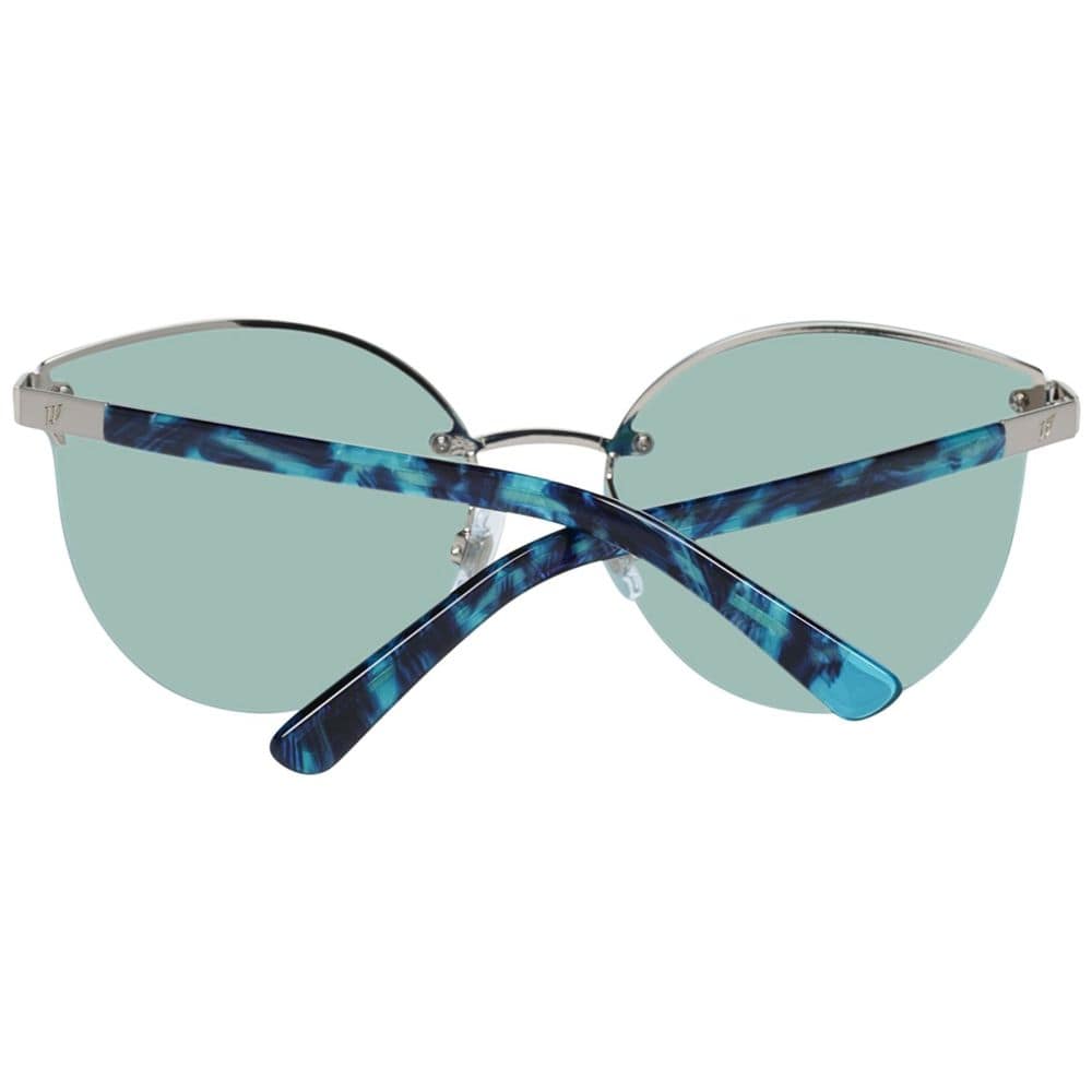 WEB EYEWEAR Silver Metal Sunglasses - Image 3