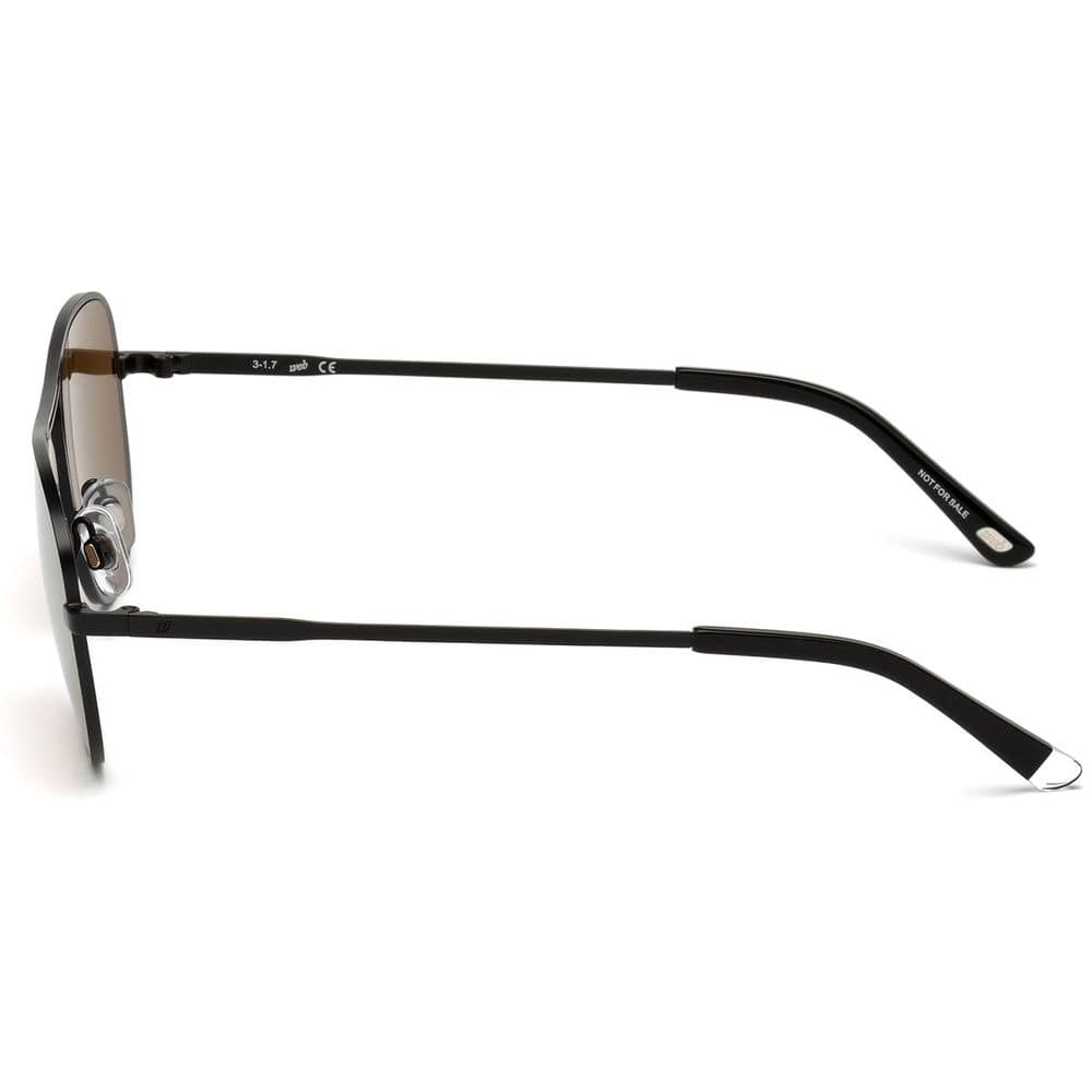WEB EYEWEAR Black Metal Sunglasses - Image 2
