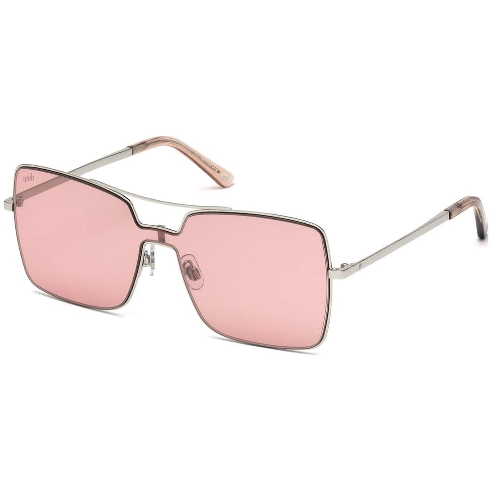 WEB EYEWEAR Silver Metal Sunglasses