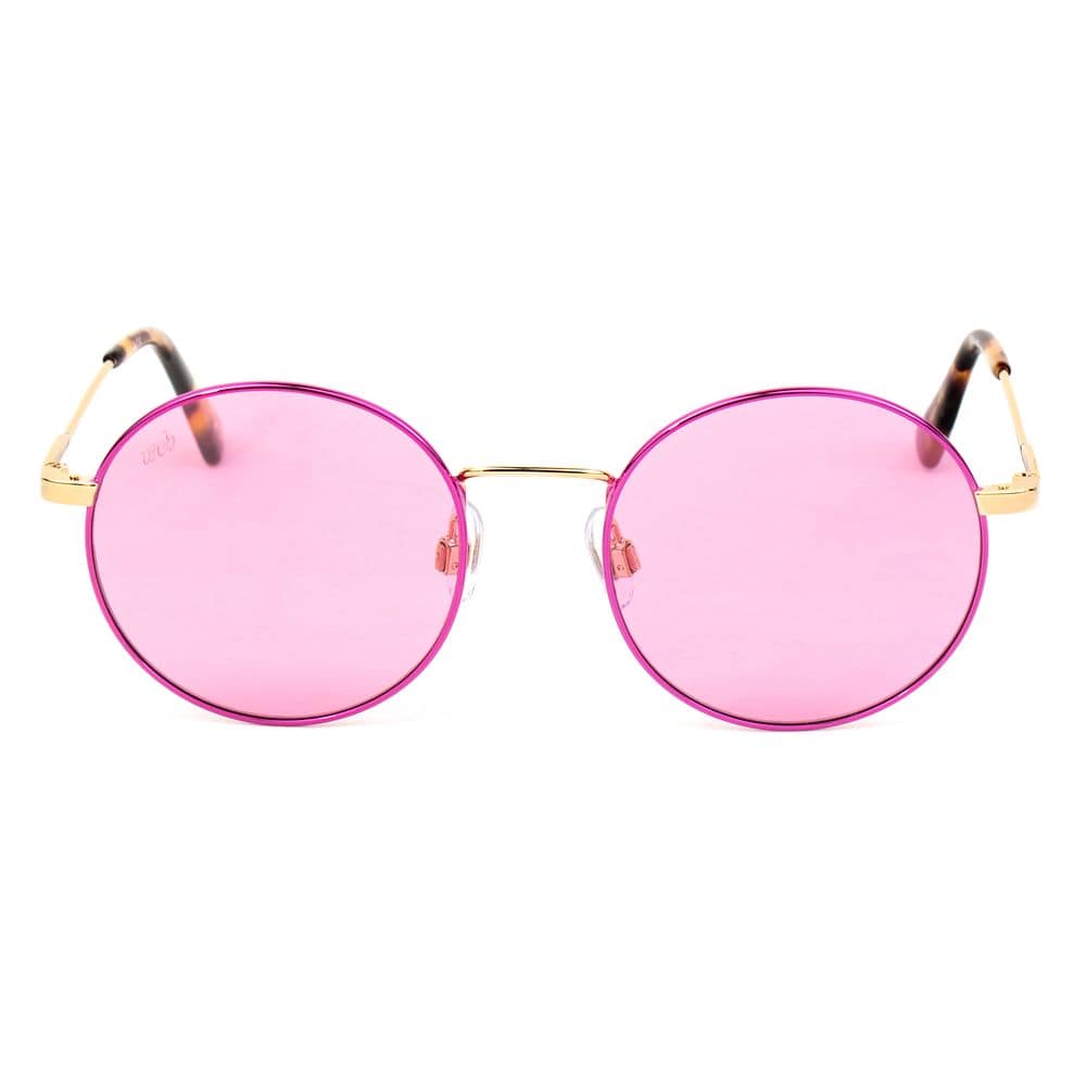 WEB EYEWEAR Pink Metal Sunglasses - Image 2