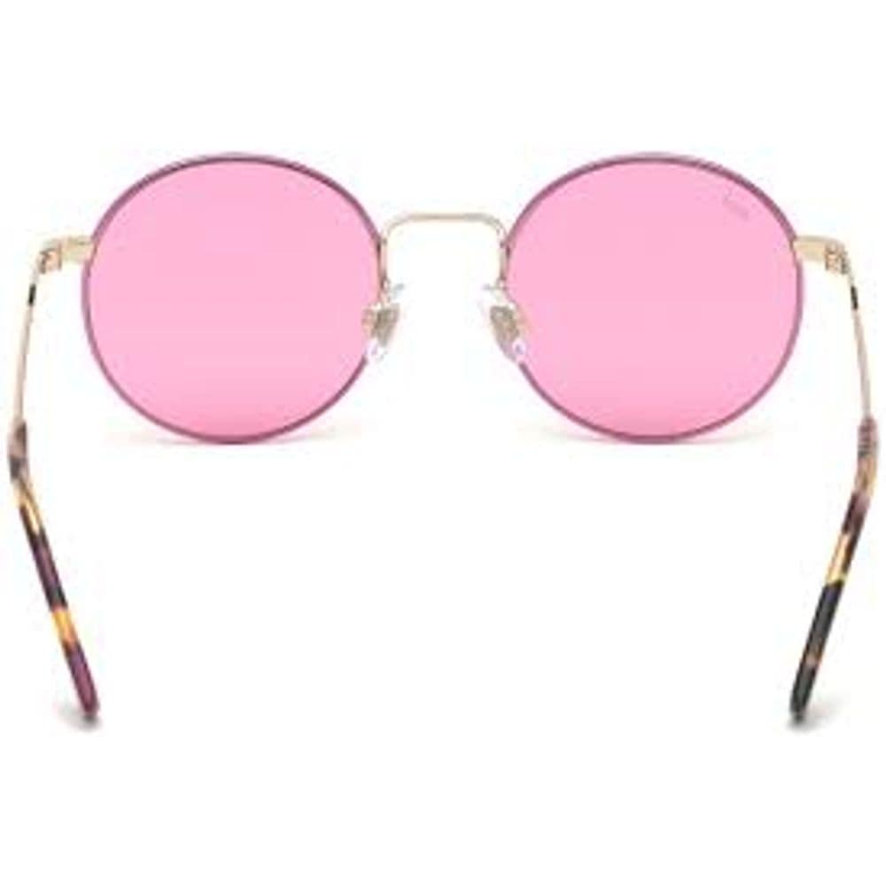 WEB EYEWEAR Pink Metal Sunglasses - Image 3