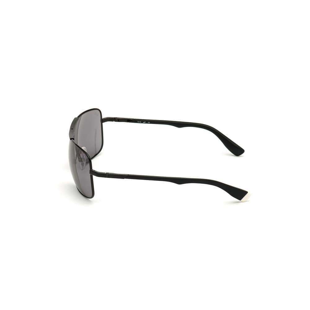 WEB EYEWEAR Black Metal Sunglasses - Image 2