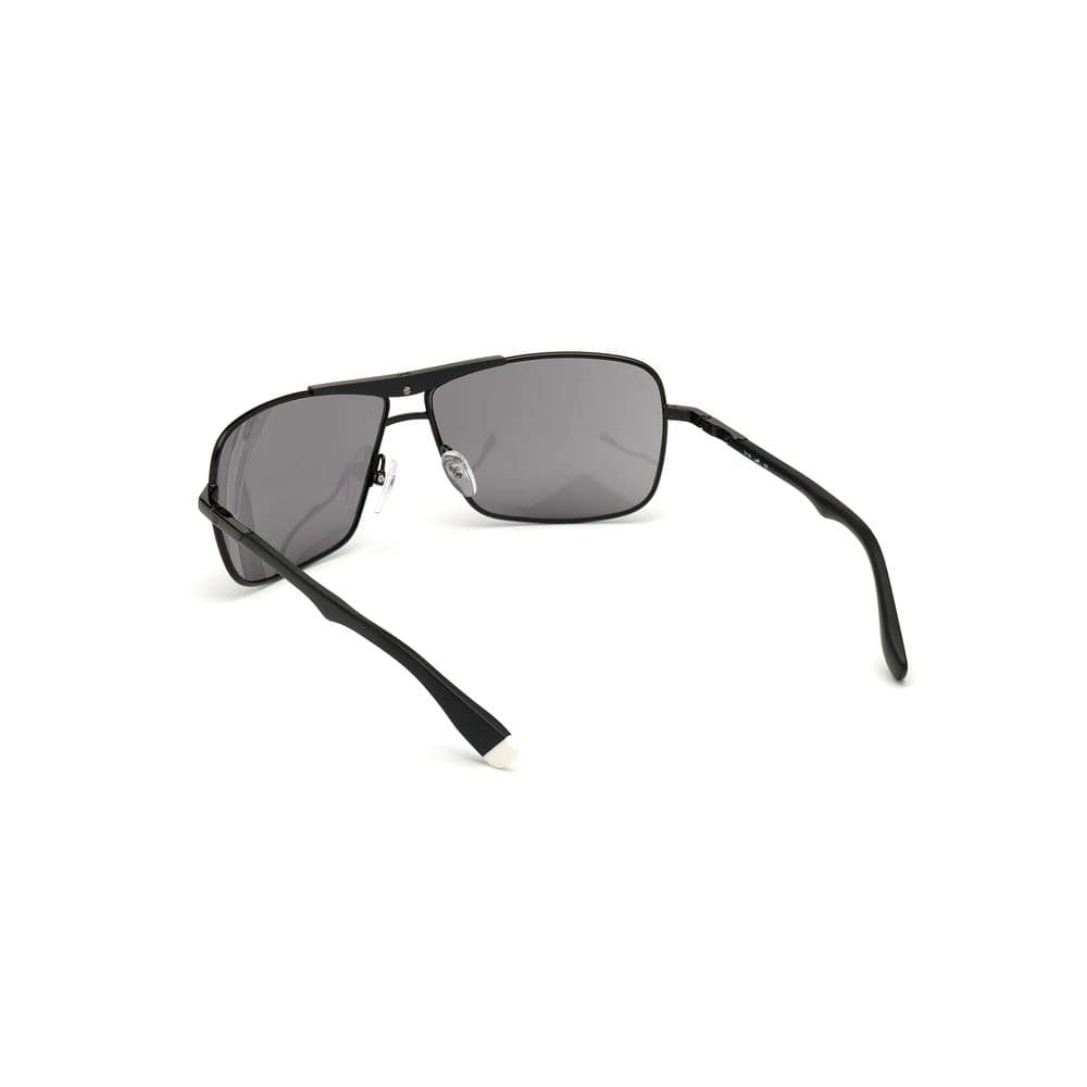 WEB EYEWEAR Black Metal Sunglasses - Image 3