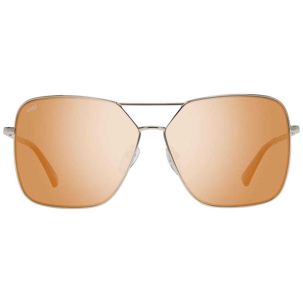 WEB EYEWEAR Gold Metal Sunglasses - Image 2