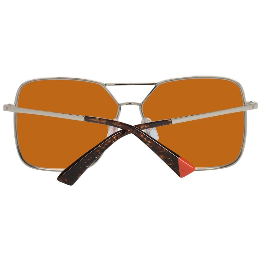 WEB EYEWEAR Gold Metal Sunglasses - Image 3