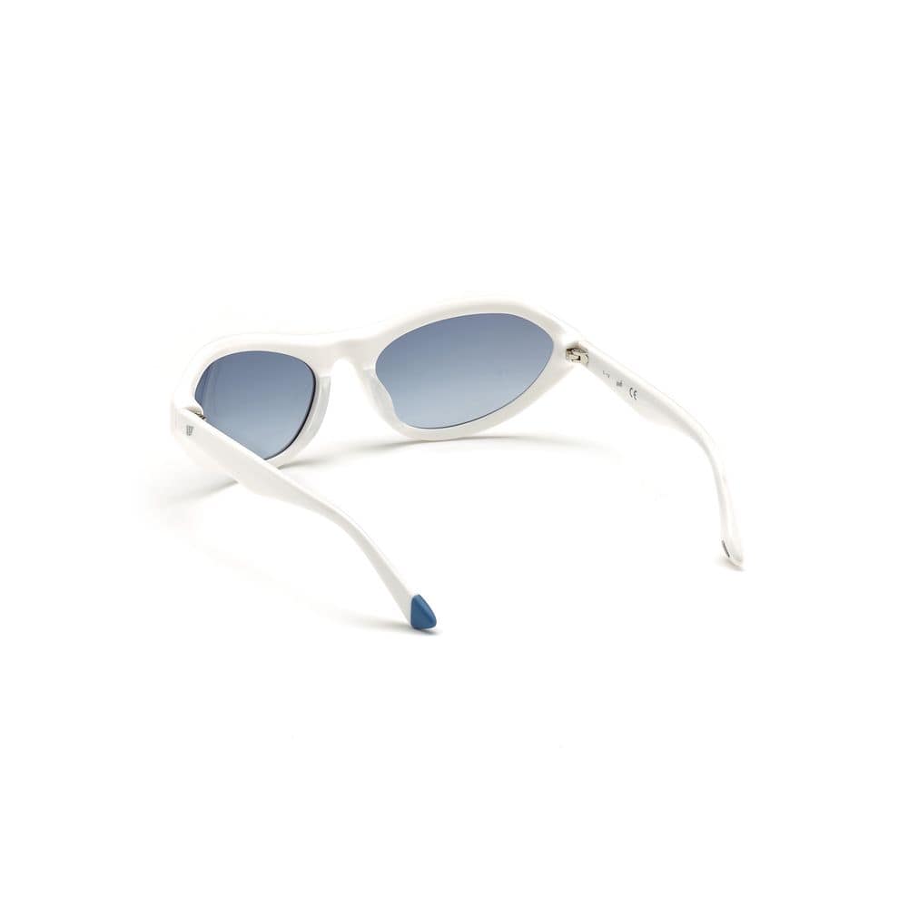 WEB EYEWEAR White Plastic Sunglasses - Image 3
