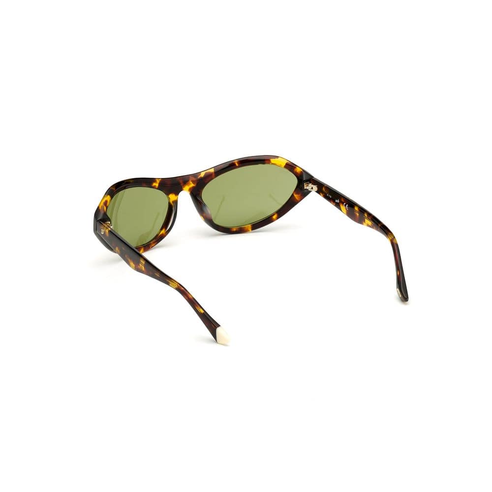 WEB EYEWEAR Brown Plastic Sunglasses - Image 3