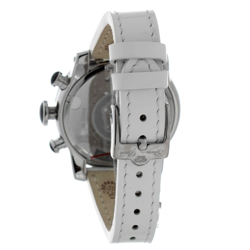 GLAM ROCK White Leather Dress Watch - Image 2