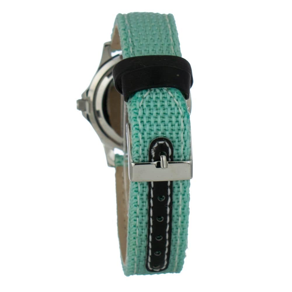 JUSTINA Bicolor Leather Dress Watch - Image 2