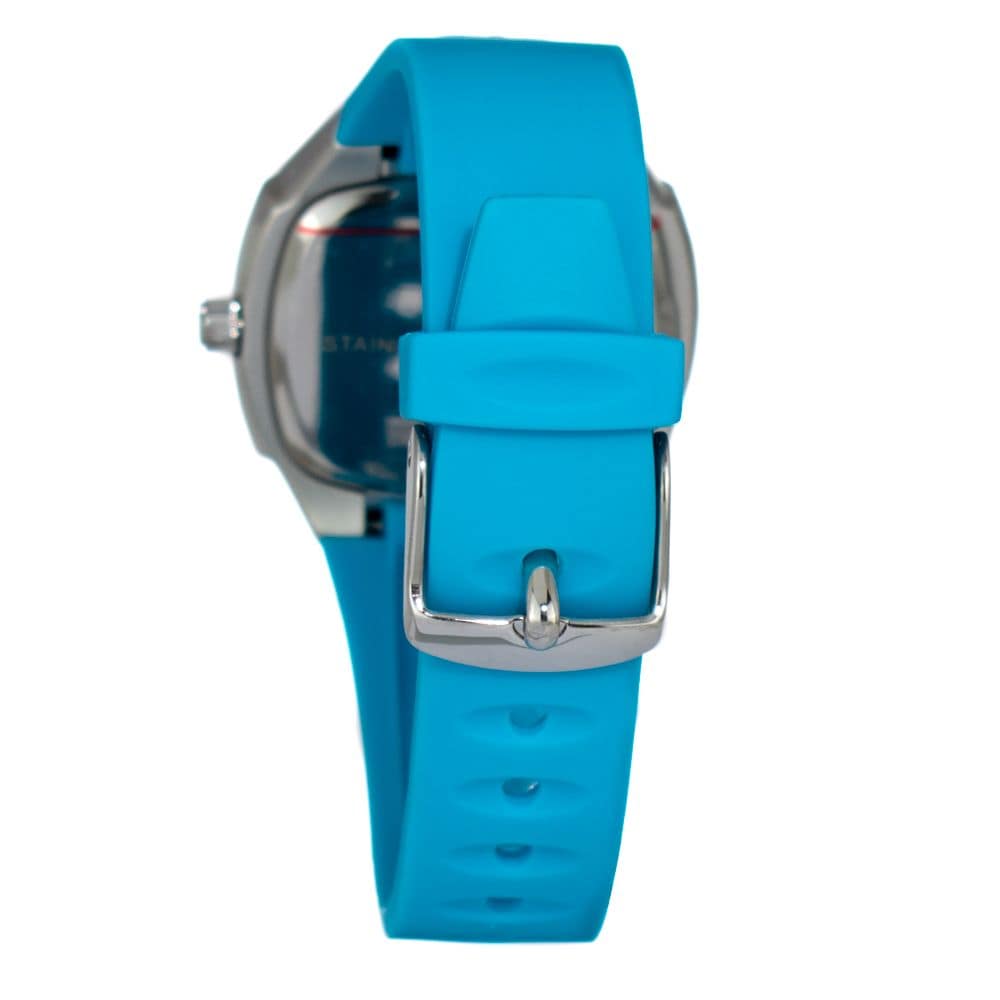 JUSTINA Blue Rubber Sport Watch - Image 2