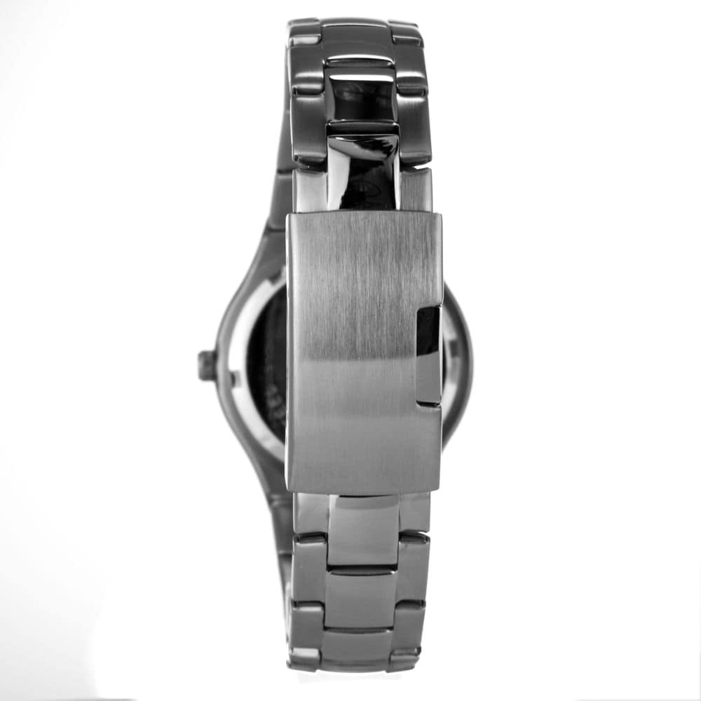 JUSTINA Silver Stainless Steel Dress Watch - Image 2