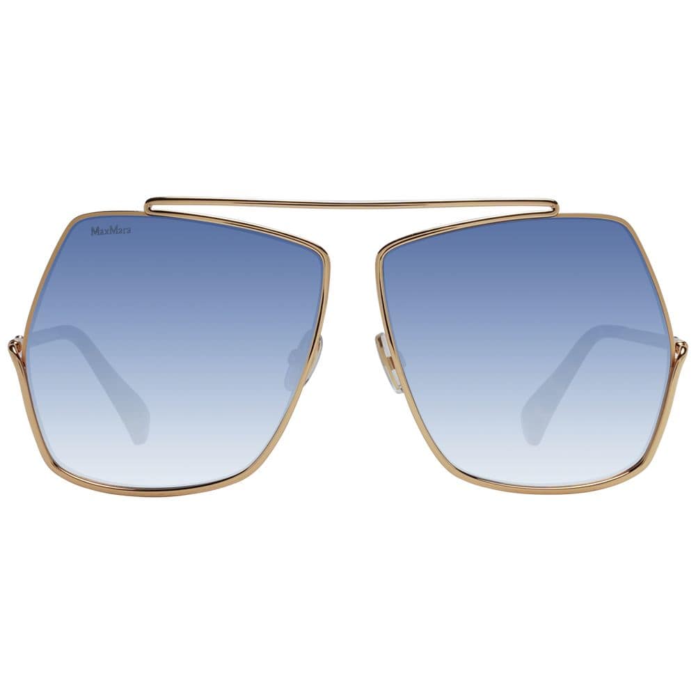 Max Mara Gold Metal Sunglasses - Image 2