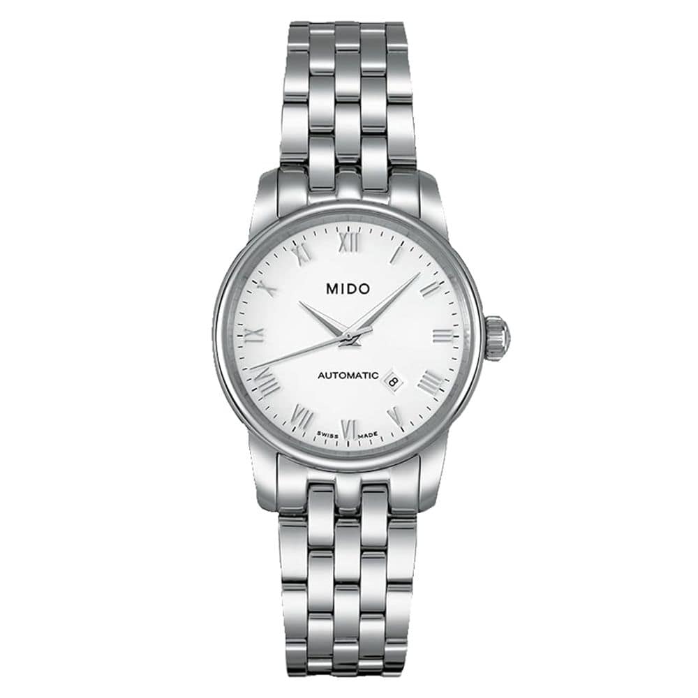 MIDO Gray Stainless Steel Dress Watch