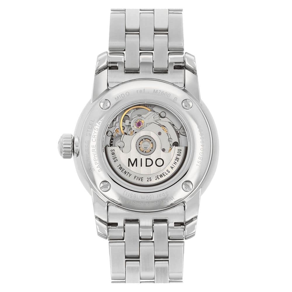 MIDO Gray Stainless Steel Dress Watch - Image 2