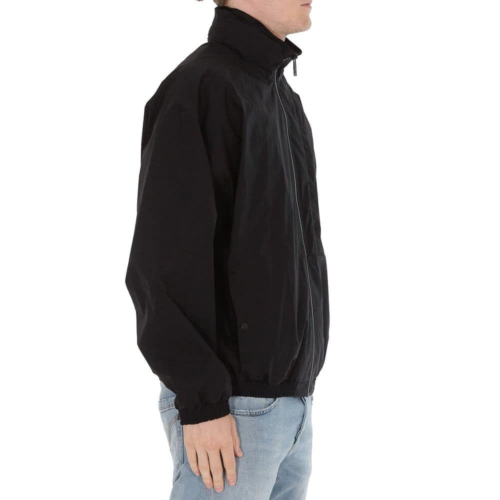 Marcelo Burlon Black Cotton Bomber - Image 2