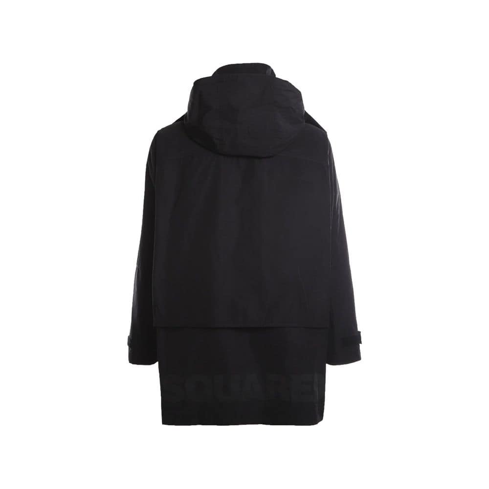 Dsquared² Black Nylon Shell Jacket - Image 3