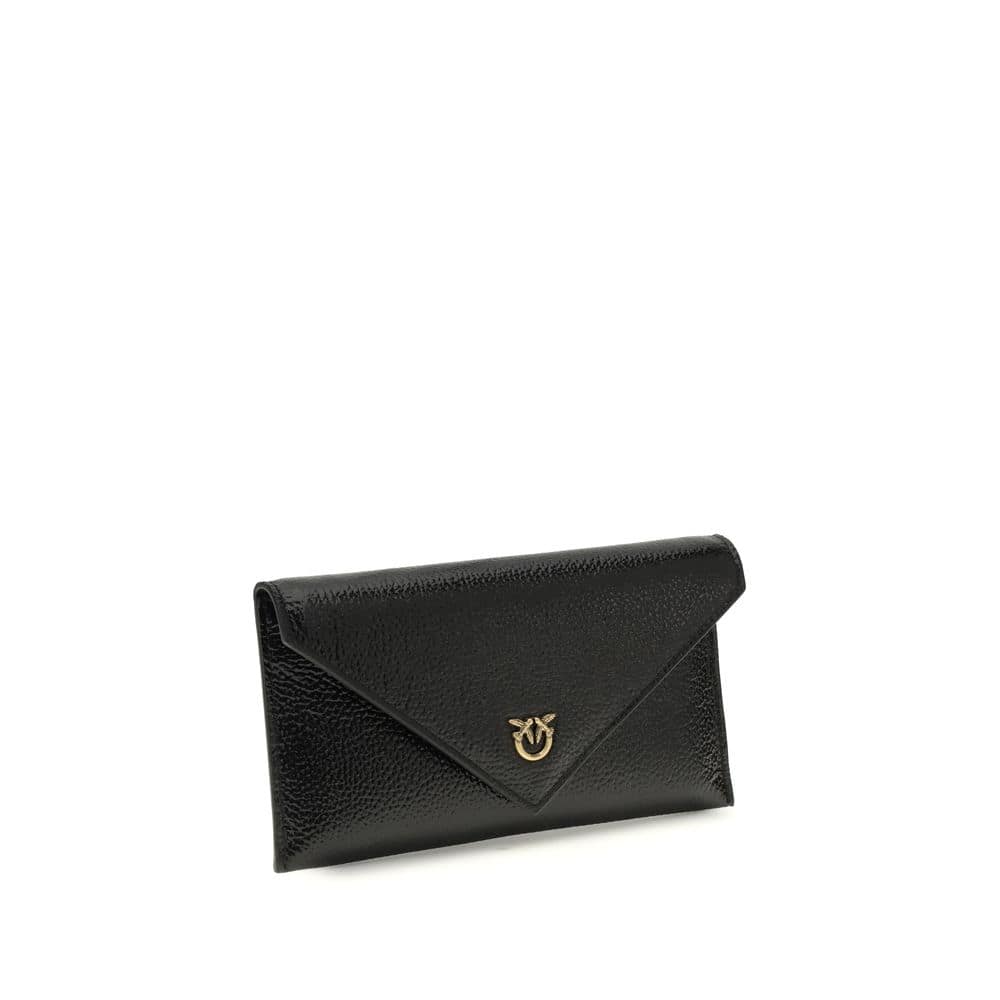 PINKO Black Calf Leather Bos Taurus Clutch Bag - Image 2