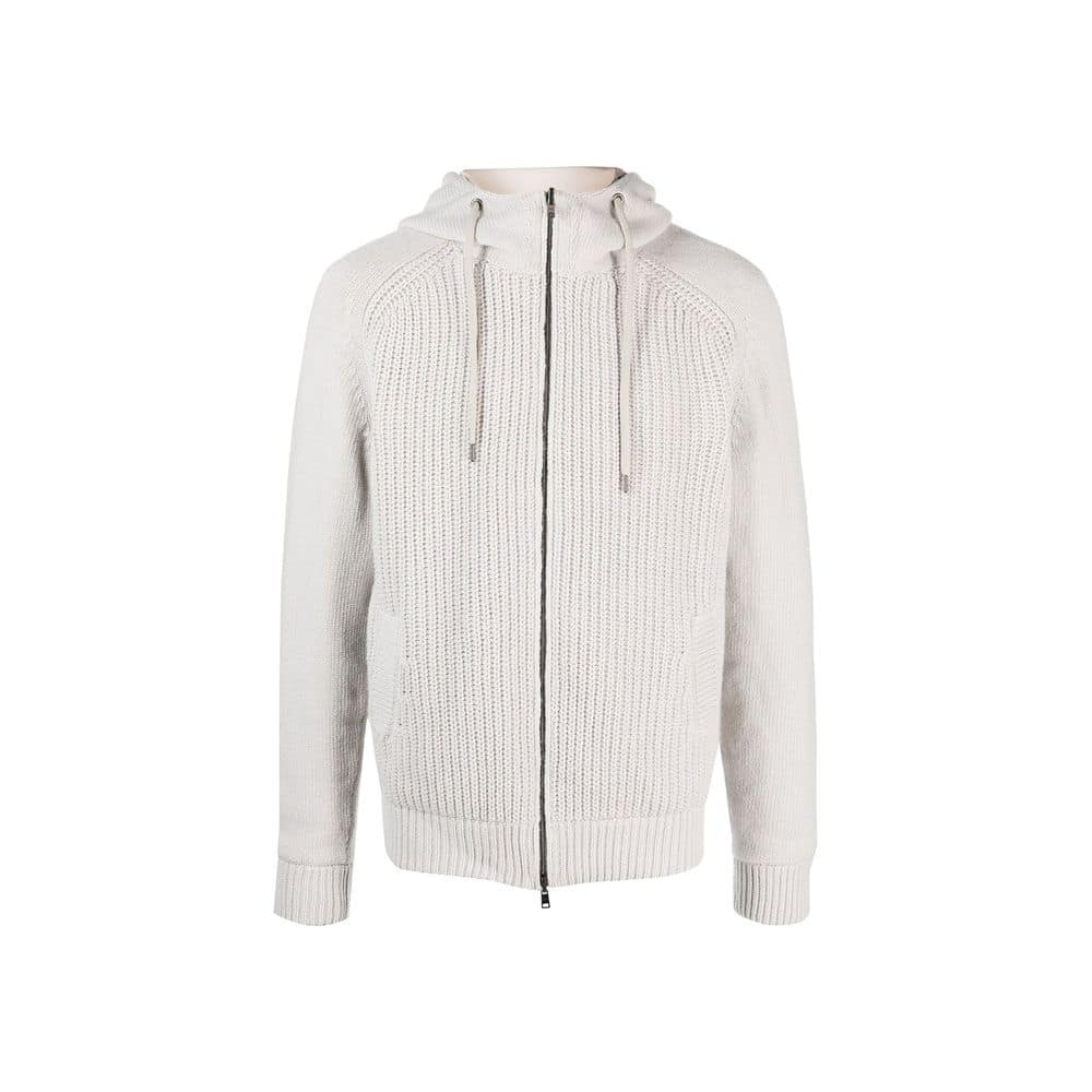 Herno Gray Wool Bomber