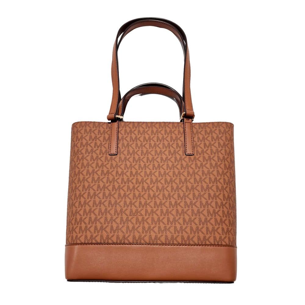 Michael Kors Brown Leather Tote Bag - Image 3